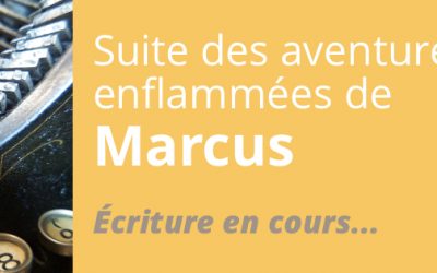 Suite de la série Marcus - Les Aventures Enflammées : si elle est en retard, c'est qu'elle viendra !