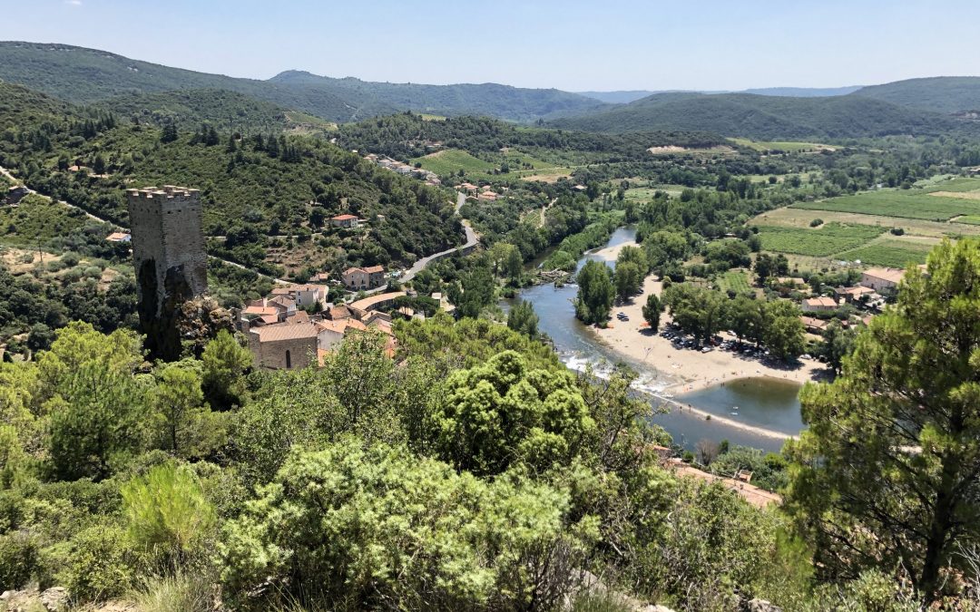 Village de Roquebrun - Juillet 2018